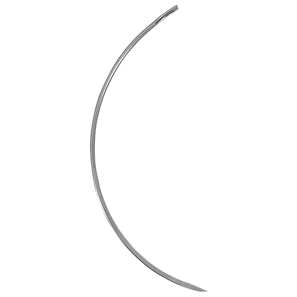 Heavy Duty Stainless Steel 3/8 Curved Suture Post Mortem  Needles 6" J0110PM : 12ct