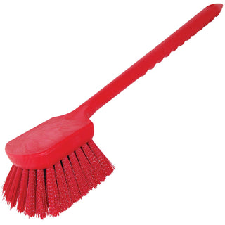 Hercules All Red Poly Gong Brush w/ Poly Bristles: 20 inches