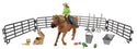 Big Country Toys Horse w/Cowgirl Playset : 19pc