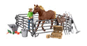 Big Country Toys Horse w/Cowgirl Playset : 19pc