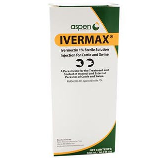 Ivermax (Ivermectin) Injectable 1% : 500ml