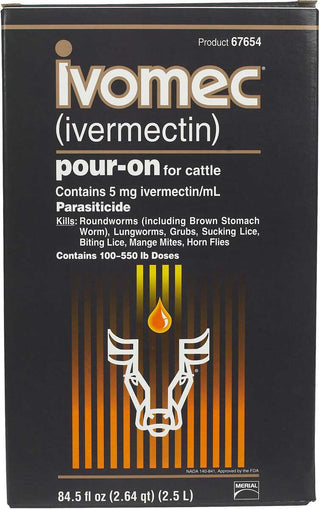 Ivomec Pour-On : 2.5lt