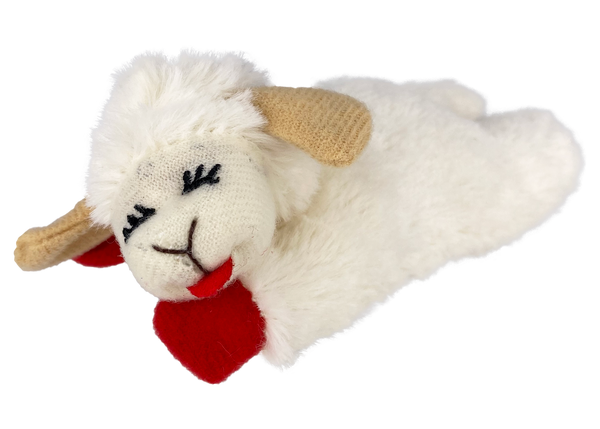 Lamb Chop Cat Toy : 4 inches