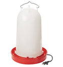 Little Giant Heated Plastic Poultry Waterer : 3 Gal