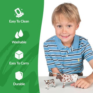 Big Country Toys Longhorn Cow & Calf (Bagged)