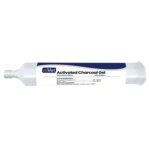 MVET Activated Charcoal Gel Tube : 300ml