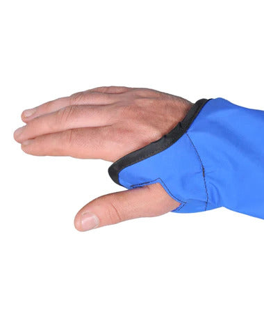 Udder Tech Blue Milking Sleeve with Thumbhole : XL