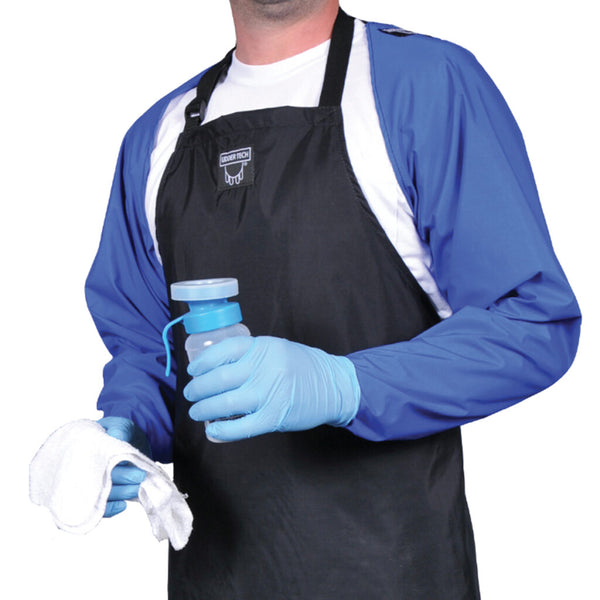 Udder Tech Blue Milking Sleeve with Thumbhole : XL