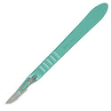 Disposable Straight No.10 Blade Scalpel with Handle : 10ct