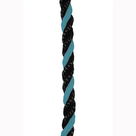 Animal  Neck Tie 13ft: Black/Teal