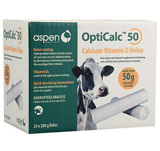 Aspen Opticalc Calcium  + Vitamin D Bolus 200G : 24ct