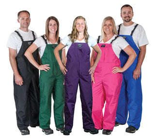 Udder Tech Waterproof Black  Overalls: XXL