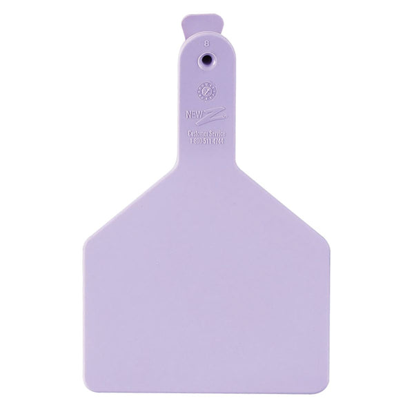 Z Tag No Snag Cow Tags: Blank- Pack of 100 Purple