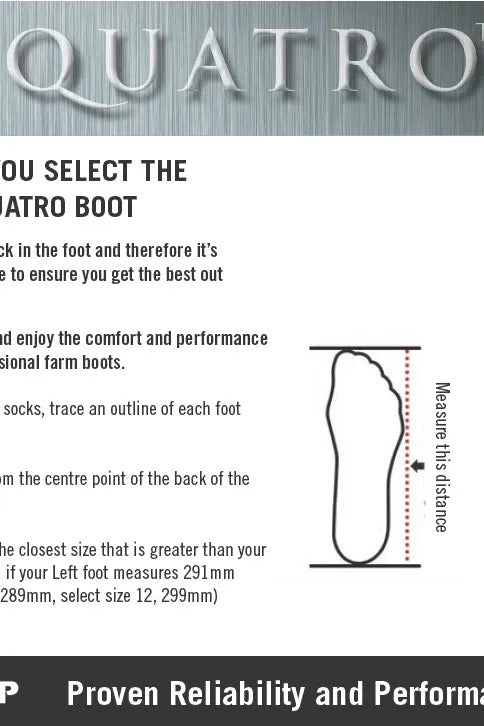 Quatro Non-Insulated Boot - Calf Size 4