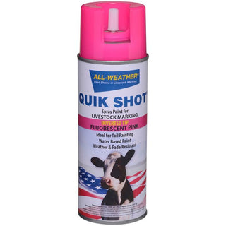 Quik Shot Spray Inverted Tip 16oz : Fluorescent Pink 12ct