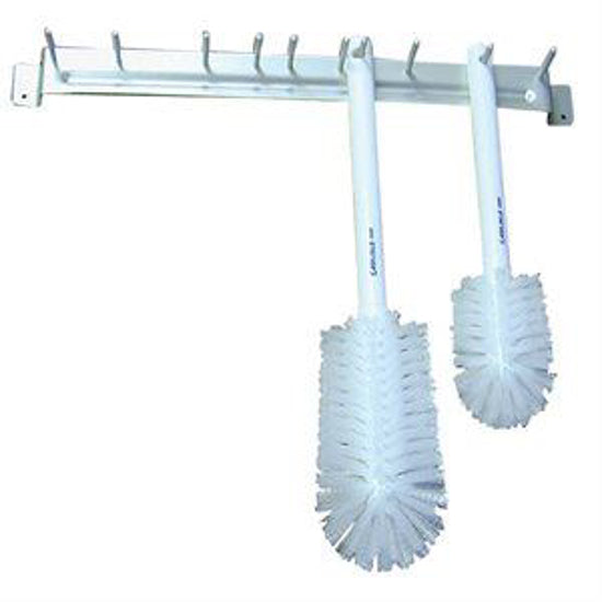 Anodized Aluminum Brush Rack