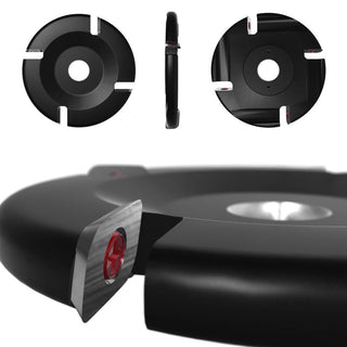 Roto-Clip 4-Slot Flat Carbide Disc : Black