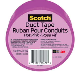 Scotch Duct Tape Pink 1.88 inches x 20yards : 6ct