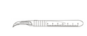 Securos Disposable Scalpel with Handle #12 Hook Blade: 10ct