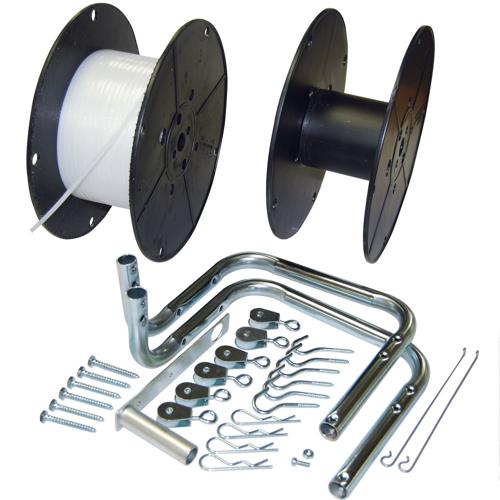 Super Size Sticky Roll Fly Tape 2500' Deluxe Kit w/ Hardware