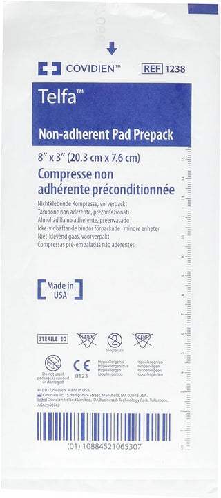 Telfa Sterile 3 x 8 Pads : 50ct