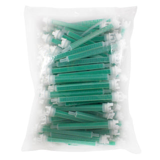 Trimmers Choice Bovine Mixing Tips 8 x 24MM Green : 100ct