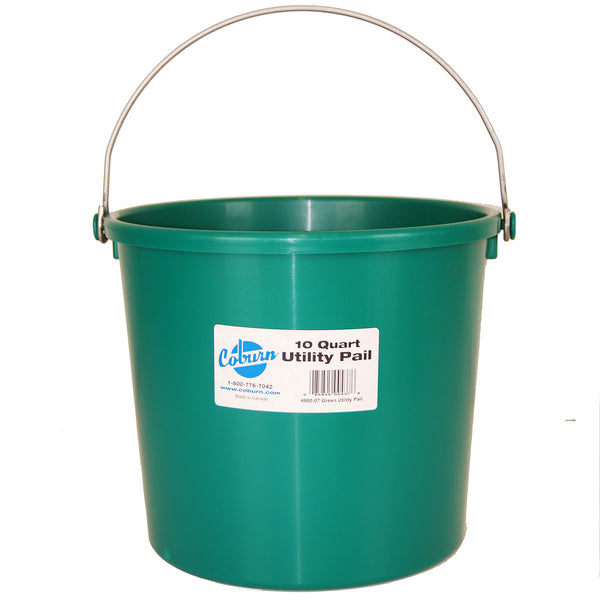 Utility Green Pail : 10qt