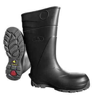 Delta Force Venture Composite Toe Black Boots : Size 10