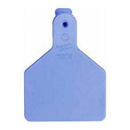 Z Tag No Snag Calf Tags: Blank- Pack of 100 Blue