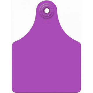 Allflex Global Blank Maxi Cattle ID Ear Tags: Pack of 25 Purple