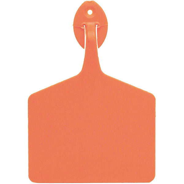 Allflex Dark Orange Feedlot Blank Tags : Pack of 50