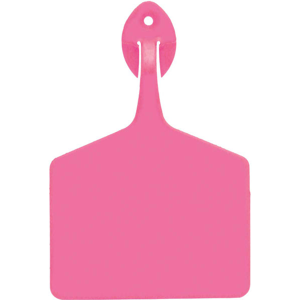 Allflex Dk Pink Feedlot Blank Tags : Pack of 50