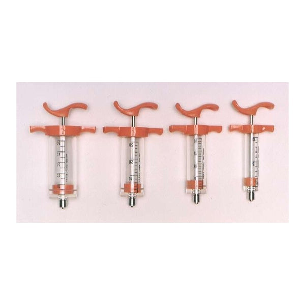 Ardes Nylon Syringes - With Dosage Nut : 20cc