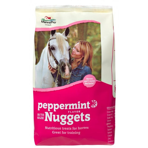 Manna Pro Bite Size Nuggets Peppermint : 4lb