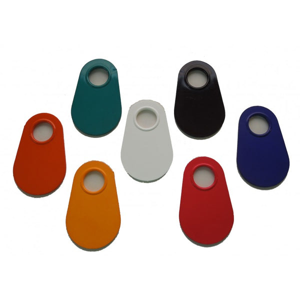 Bock's Pear Neck Tags - Blank : Blue