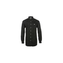 Cinch Men's Classic Fit Long Sleeve Solid Black Shirt : Small