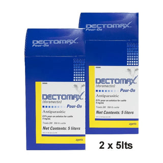 Dectomax Pour-On : 2 x 5lts