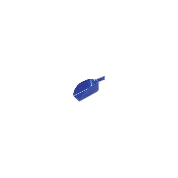 Utility Plastic Feed Scoop : Blue 5pt