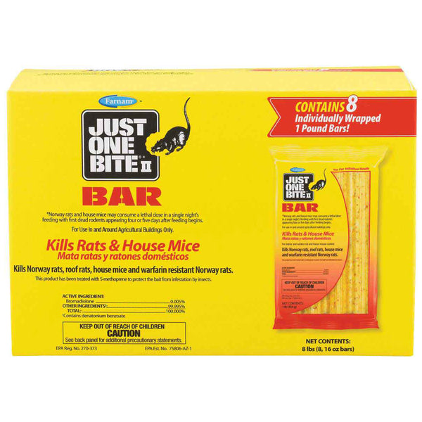 Just One Bite II Bar 16oz : 8ct