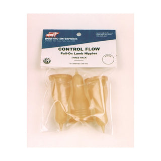 Lamb Gum Rubber Nipples : 3ct