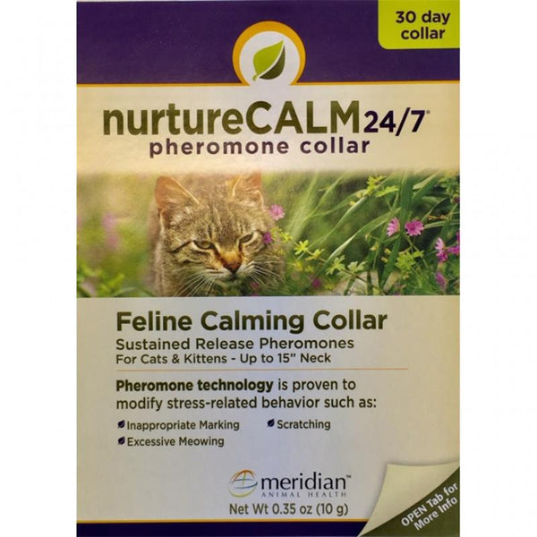 Meridian Nurture Calm 24/7 Phero Collar Cat 15