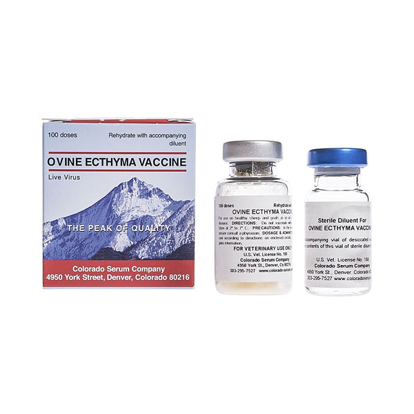 Ovine Ecthyma Vaccine : 100ds