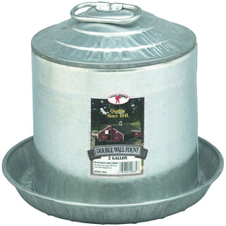 Galvanized Double Wall Fountain 2 Gallon 9832