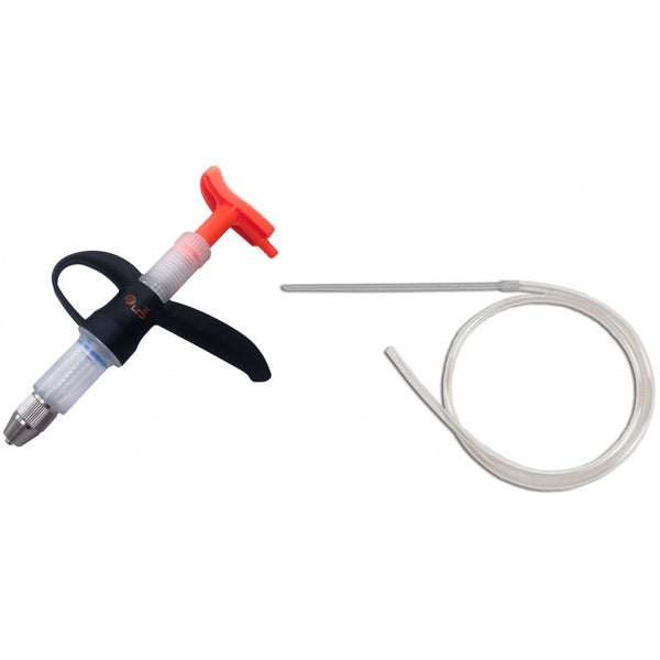 Prodigy Ring Grip Syringe with Spike & Tubing : 1ml