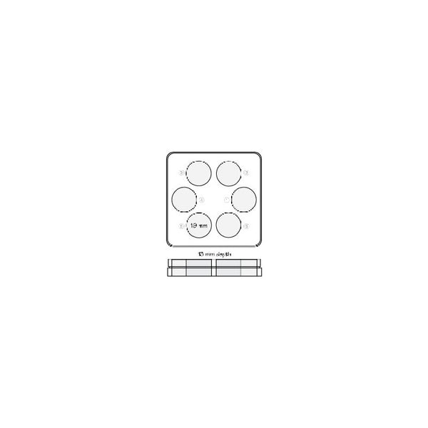 Embryo Transfer Dishes 6-Well Deep : 10ct