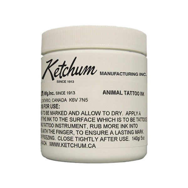 Tattoo Ink Paste Black : 5oz Ketchum