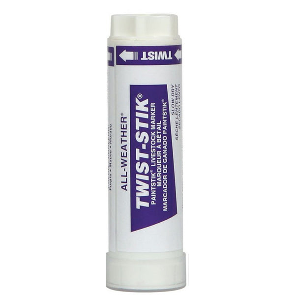 Livestock Markers Twist Sticks Purple : 12ct