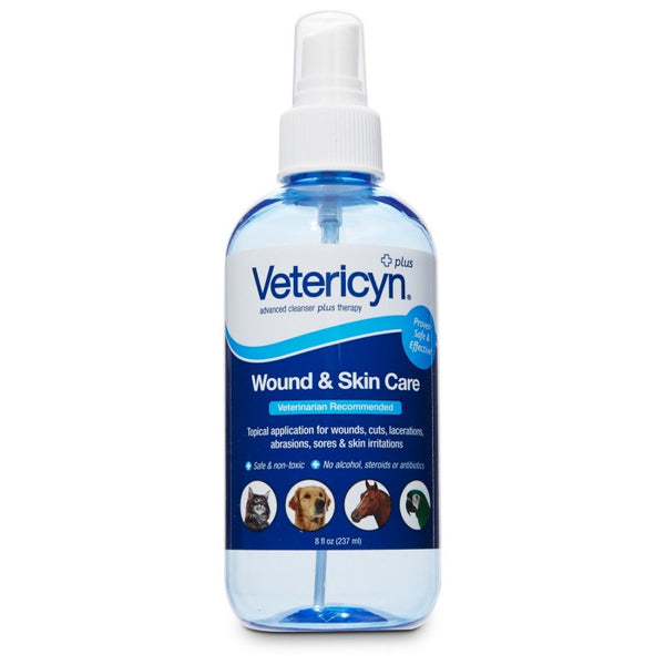 Vetericyn Plus Wound & Skin Care : 8oz