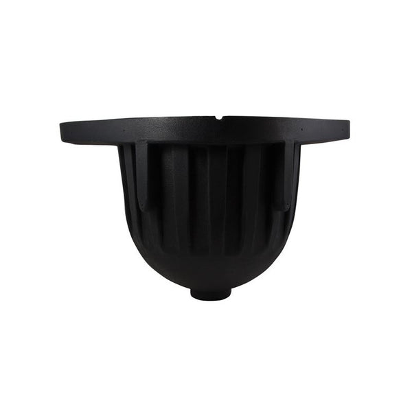 Wall Feeder with Drain Black