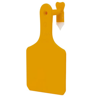 Y-Tex Orange Y-Tag (One Piece) Calf Blank: Pack of 25